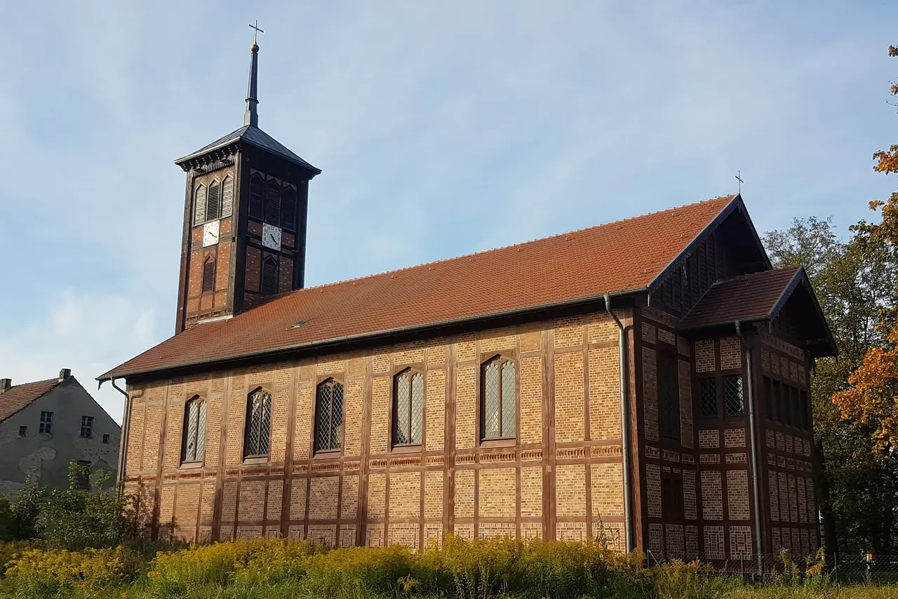 Ziegelfachwerkkirche Zerpenschleuse