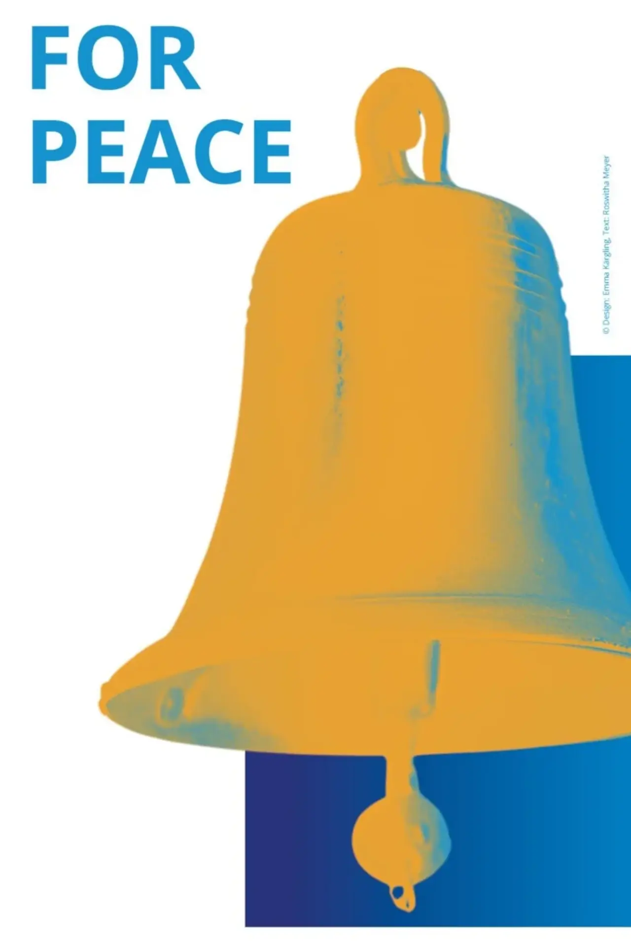 Das Bild zeigt einen Schriftzug und eine Glocke